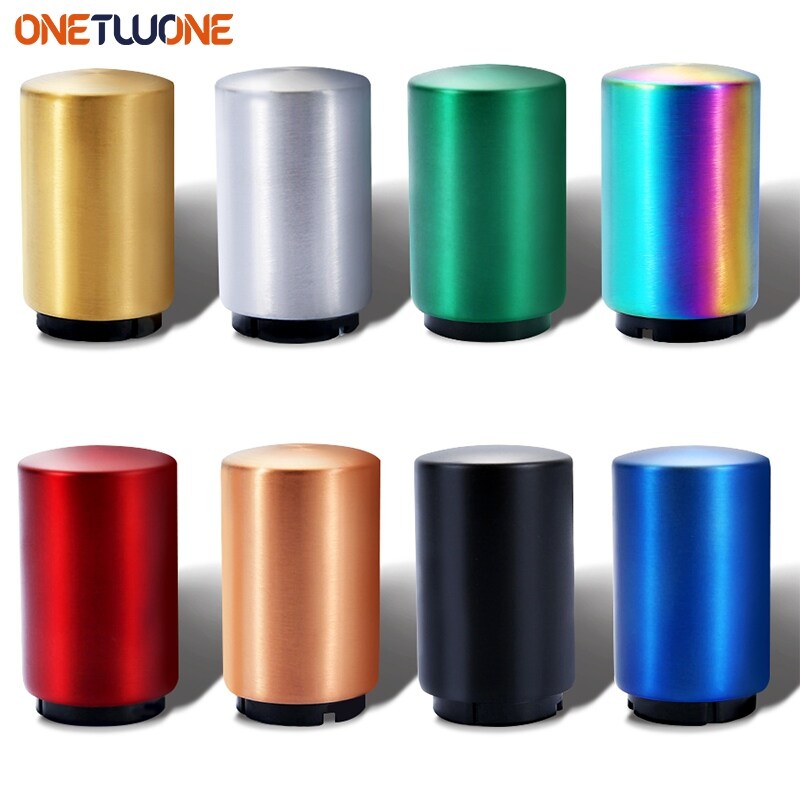 [A Decoration24]♤❏ Dụng cụ mở nắp chai bia tự động nam châm thép không gỉ đẩy xuống Pop Off Soda Jar phụ kiện nhà bếp