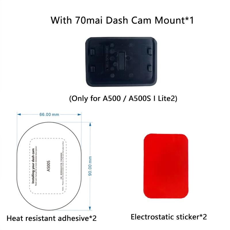 for 70mai Dash Cam Mount For 70mai Dash Cam Pro Plus+ A500S 70mai Lite2