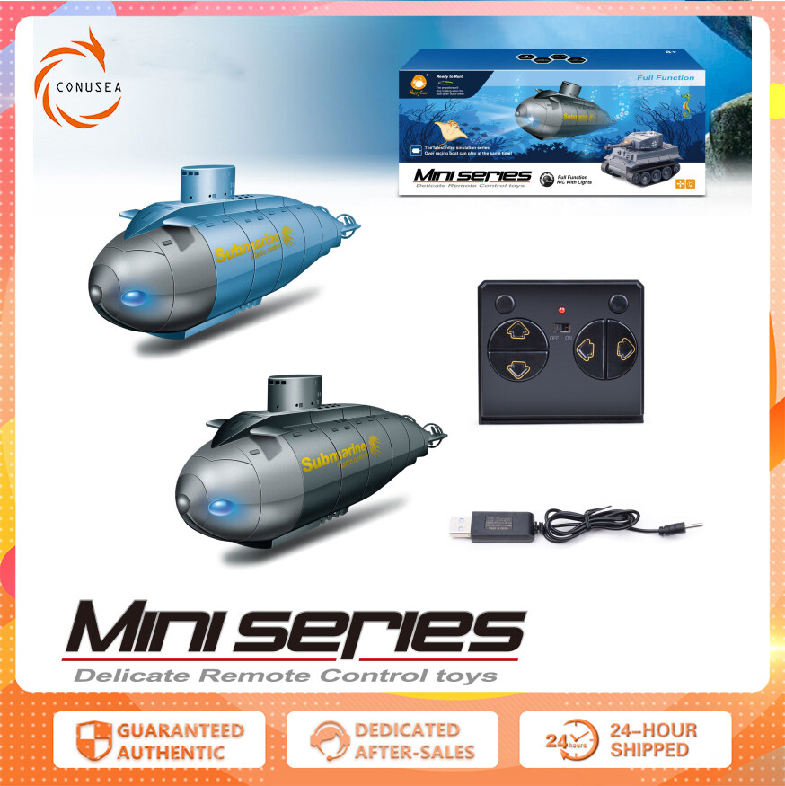 Conusea tàu ngầm từ xa đồ chơi tàu ngầm mini điều khiển từ xa thuyền điều