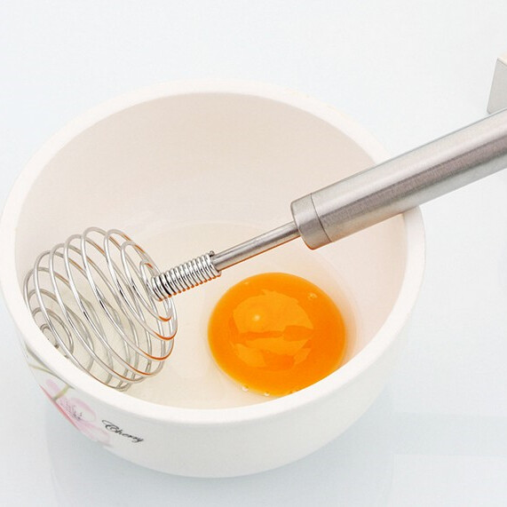 Cây Đánh Trứng Lò Xo Cuộn Phới Lồng Máy Trộn Cầm Tay Máy Xay Sinh Tố Cây Đánh Trứng S/Thép Trứng Stiring Dụng Cụ Nhà Bếp