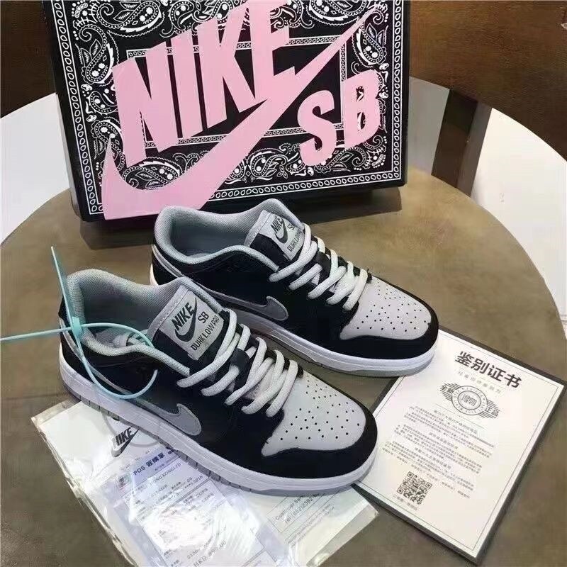 SB Dunk Shadow Giày Nam Nữ Cổ Thấp Màu Xám Mới 2022 Giày Trượt Ván Thường Ngày Cho Người Yêu Giày Thể Thao Giày Đế Bằng Aj Cho Nam