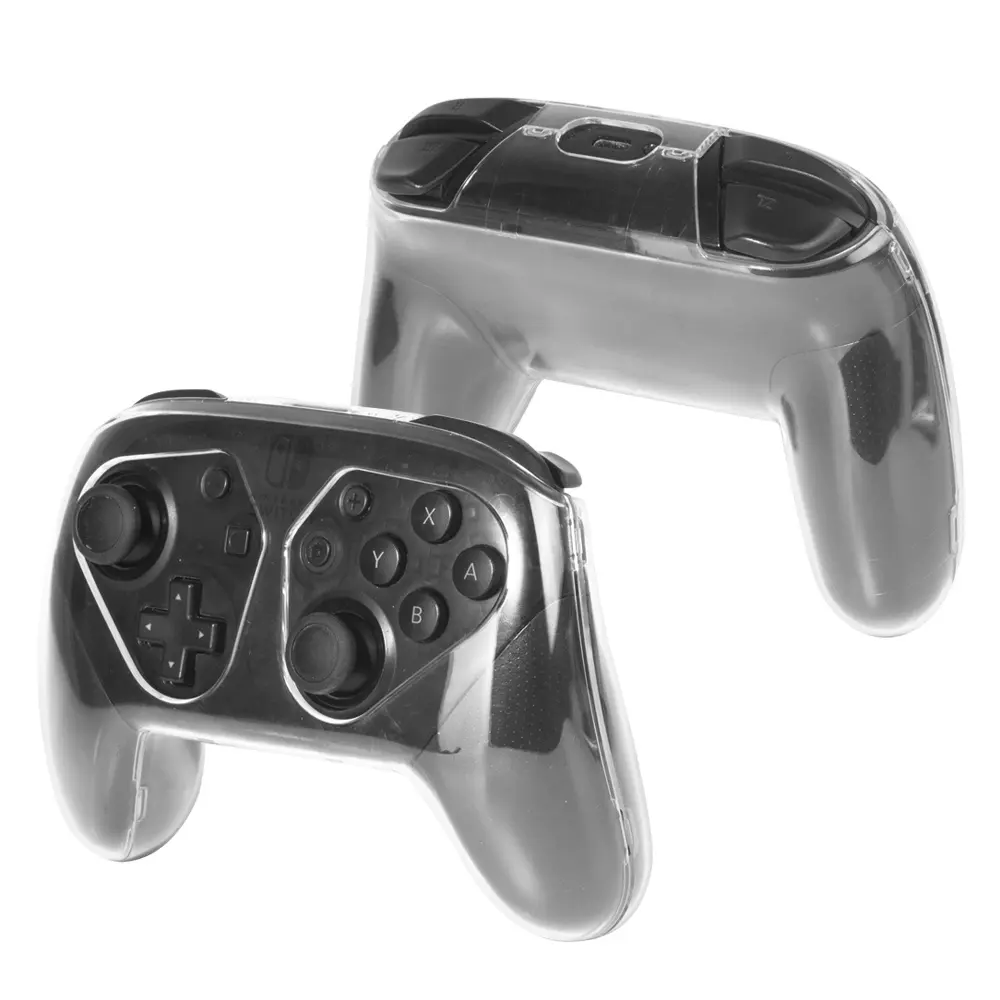 switch pro controller clear shell