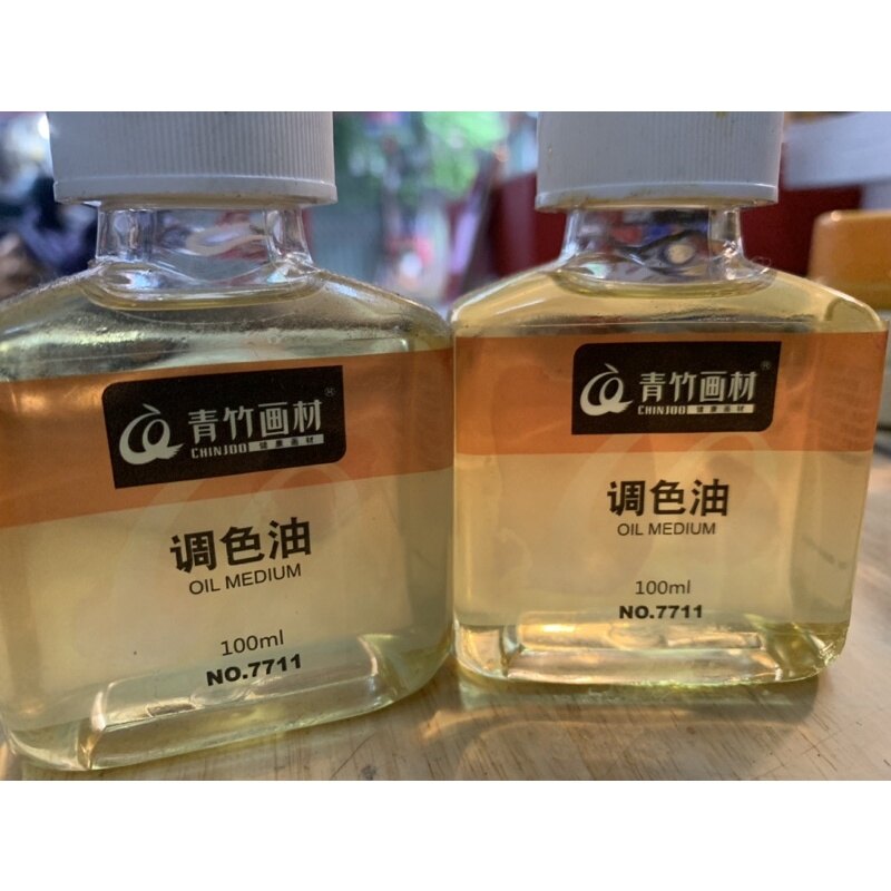 Dầu lanh pha sơn dầu 100ml chinjoo
