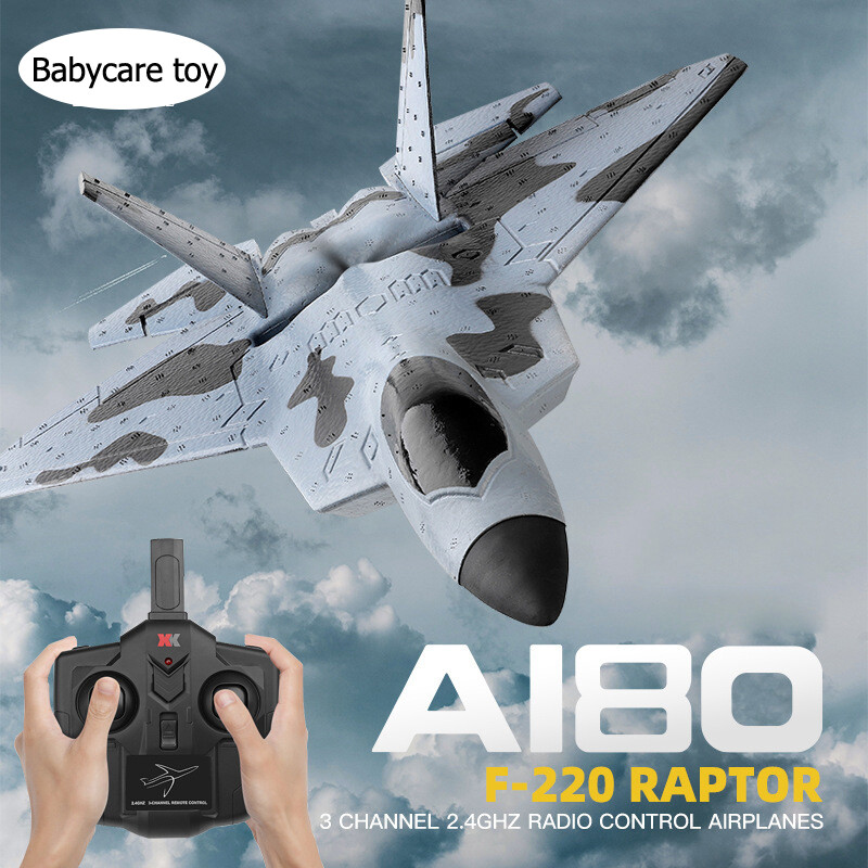 F22 Raptor Model RC Plane Glider Remote Control Plane Drone EPP Remote