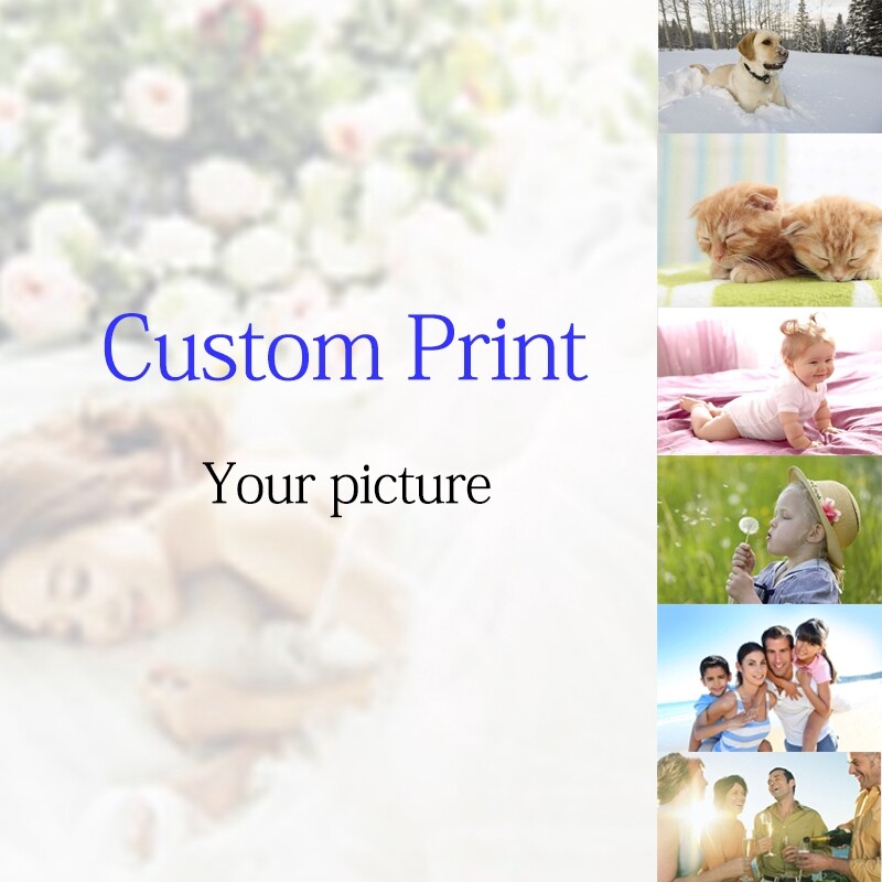 Canvas Silk Custom Printing Custom Print Family Photography Customer Custom Wall
