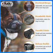 DUDU Pet Breathable Dog Muzzle - Anti Bark Mouth Mask