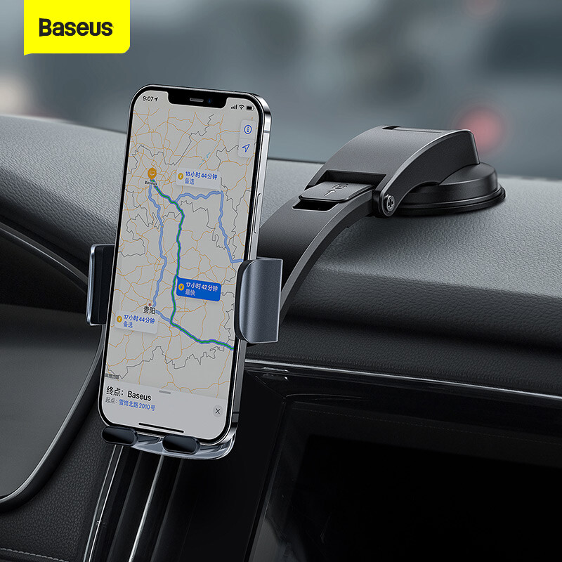 Baseus Giá Đỡ Điện Thoại Trên Xe Hơi Giá Đỡ Điện Thoại Gắn Trên Xe Hơi Giá Đỡ Điện Thoại Di Động Loại Liên Kết Gấp Gọn Giá Đỡ Trong Xe Hơi Di Động