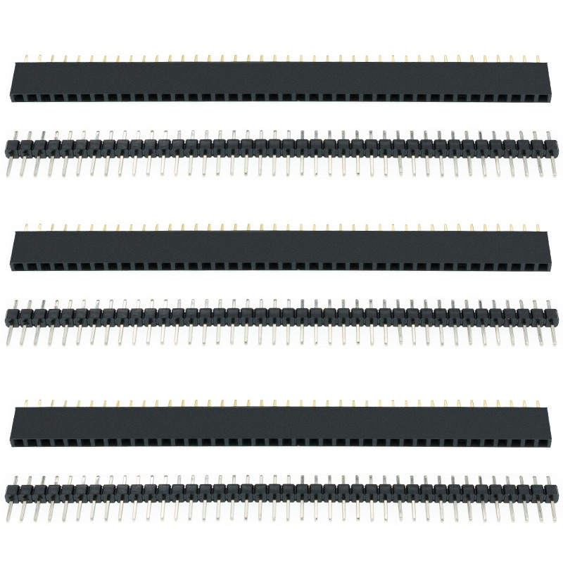 10 cái đầu nối 1x40 đầu đực 1x40 cái một hàng 2.54mm