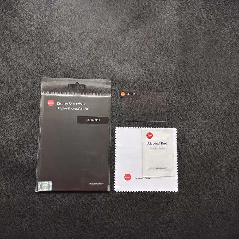 2PCS Thickness Highly Clarity Film Tempered Glass adsorb LCD Screen Protector for LEICA M10 M11 M240 P SL SL2 Camera accessories