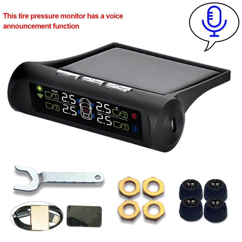 หน้าจอไร้สาย LCD Universal Digital ภายนอกติดตั้งง่ายกันน้ำ USB ชาร์จที่ถูกต้องความดันยางพลังงานแสงอาทิตย์ Monitor หน้าจอไร้สาย LCD Universal Digital ภายนอกติดตั้งง่ายกันน้ำ USB ชาร์จที่ถูกต้องความดันยางพลังงานแสงอาทิตย์ Monitor