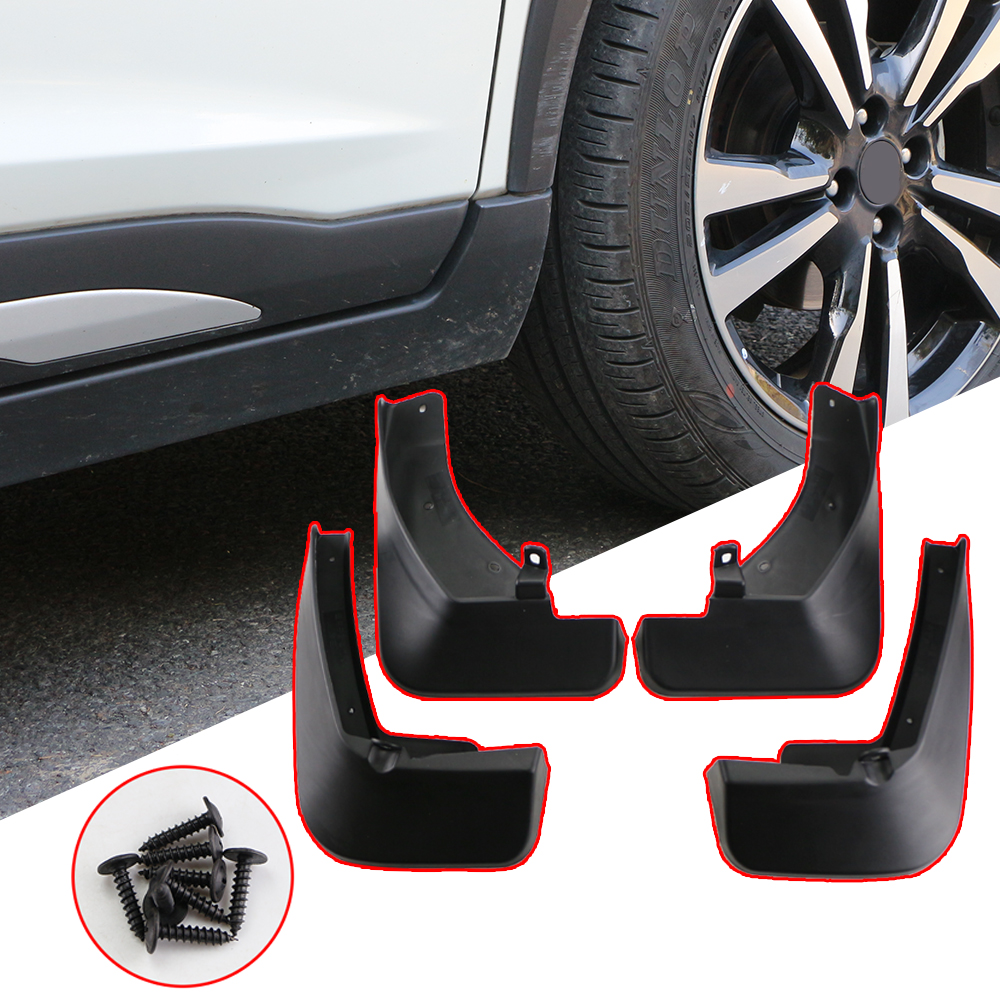 4 chiếc ốp phía trước phía sau chắn bùn tấm chắn bắn bùn cho nissan kicks 2016 2017 2018 2019 2020 2021 2022 phụ kiện chắn bùn