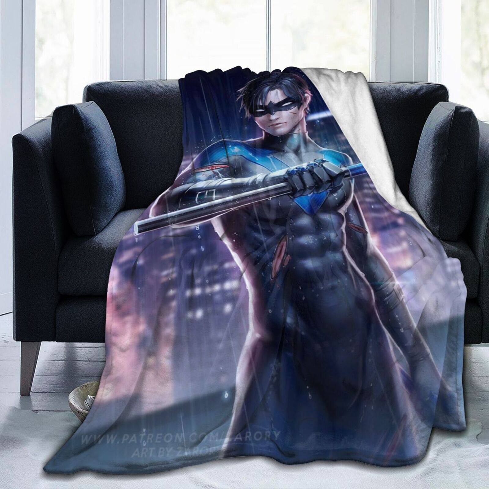 Giảm giá Chăn nhung mịn Nightwing Dick GraysonGallery Batman Wiki Fandom 1  Cái mền Bọn trẻ 125x100cm Người lớn 150x125 and 200x901 New Blanket -  BeeCost