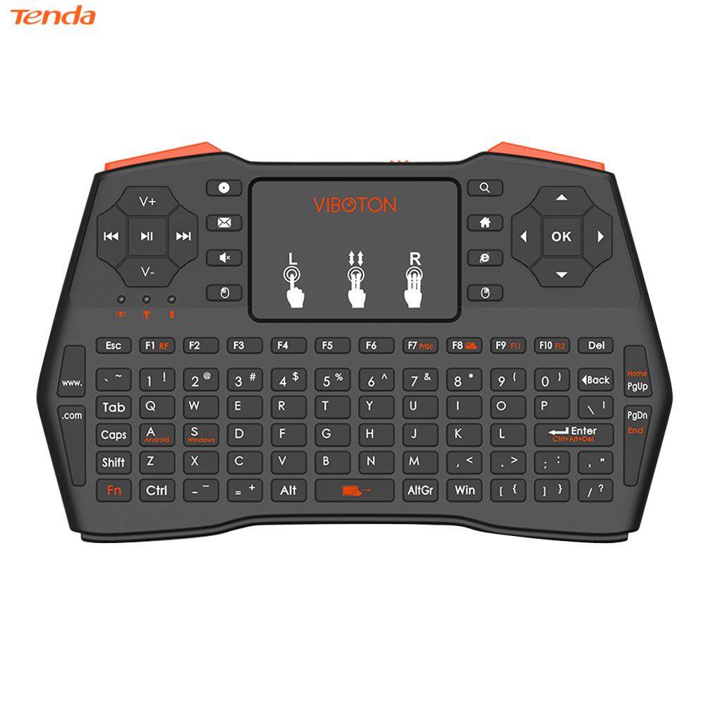 i8 Plus Mini 2.4G Wireless Keyboard Fly Air Mouse Touchpad for TV PS Englis