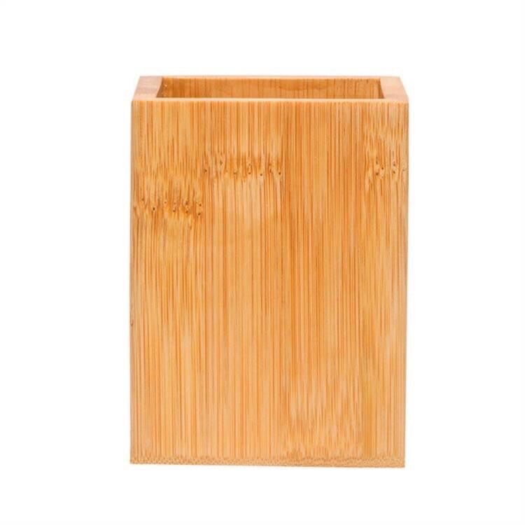 Hộp đựng bút gỗ để bàn - kệ để văn phòng phẩm đa năng tiện ích