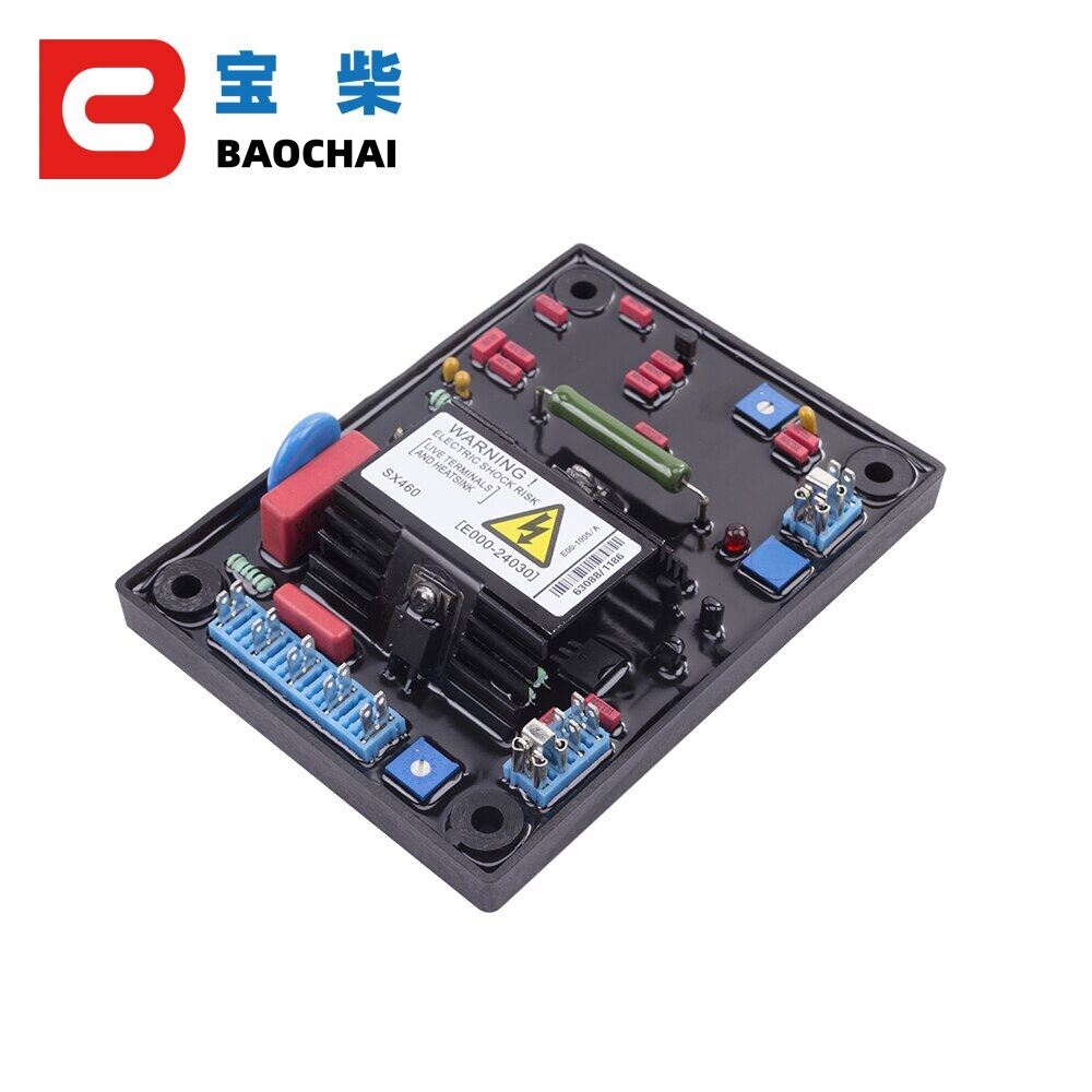 Máy phát điện AVR sx460 điều chỉnh mạch điện & phần