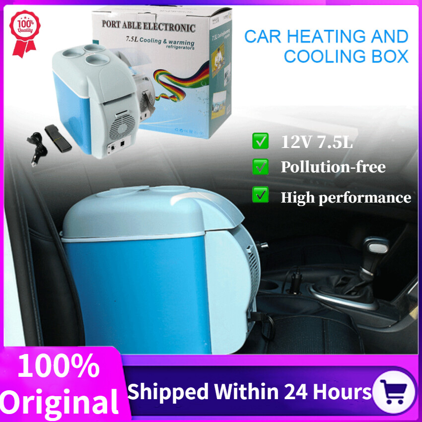 Tủ lạnh xe hơi bán chạy 7,5 l 12v tủ lạnh điện tử mini tủ đông tủ lạnh di động du lịch sử dụng kép