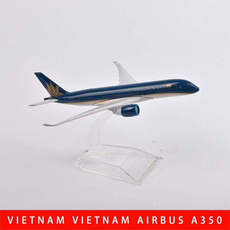 JASON TUTU 16Cm Vietnam Airlines Airbus A350 Mô Hình Máy Bay Mô Hình Máy