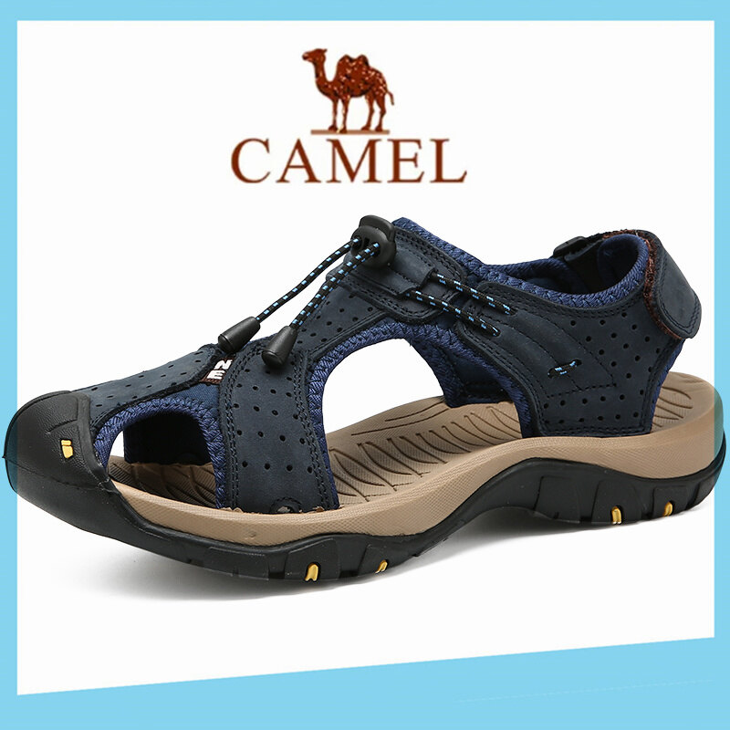Camel Giày nam sandal loài người Người Cát Dép xăng đan Người đàn ông dép 45 46 47 48