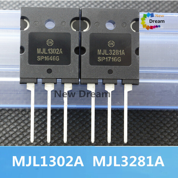 1 cặp chính hãng mới trên ống cặp âm thanh công suất cao mjl3281a mjl1302a to-3pl