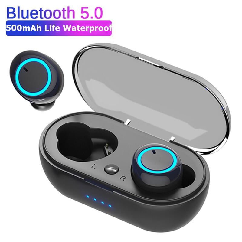 Y50 TWS Tai Nghe Không Dây Tai Nghe Thể Thao 5.0 Bluetooth Tai Nghe Chơi