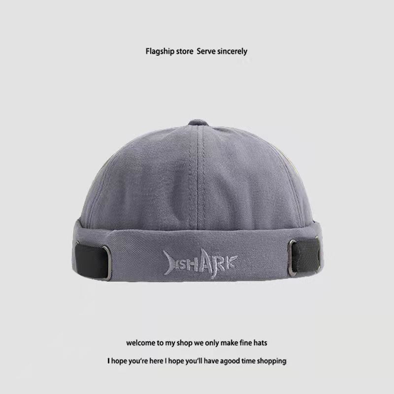 Mũ Lưỡi Trai Mũ Lưỡi Trai Cho Nam Mũ Lưỡi Trai Nữ Mũ Thủy Thủ Cổ Điển Thêu Bảng Chữ Cái Họa Tiết Cá