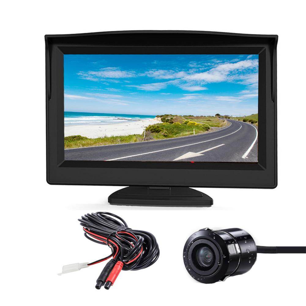 5 inch Camera xe TFT-LCD ô tô màn hình hiển thị 16:9 Bảng điều khiển hiển thị 800*480P cho xe tải tự động rơ moóc Phụ Kiện Xe Hơi
