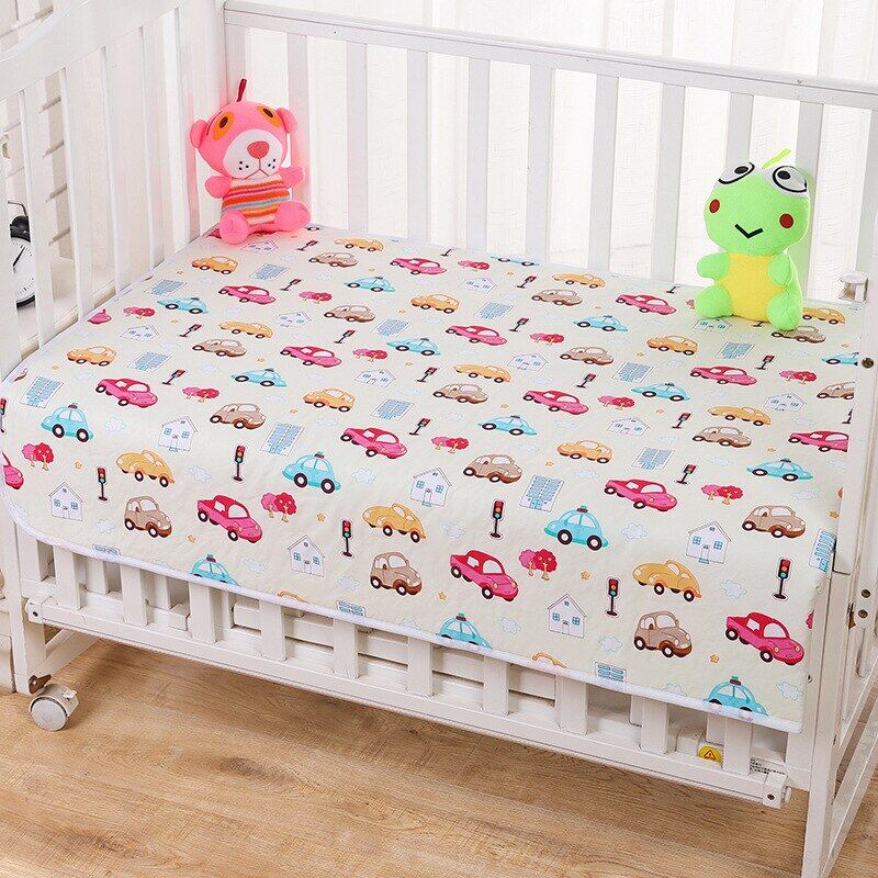 70X90cm Portable Diaper Changing Pad Waterproof Foldable Baby Changing Mat Travel Bed Play Stroller Crib Car Mattress Washable