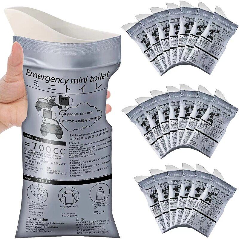 5 cái phễu đi tiểu cho người lớn ngoài trời du lịch trên xe hơi cho nam nữ bình đi vệ sinh giao thông khẩn cấp nước tiểu di động