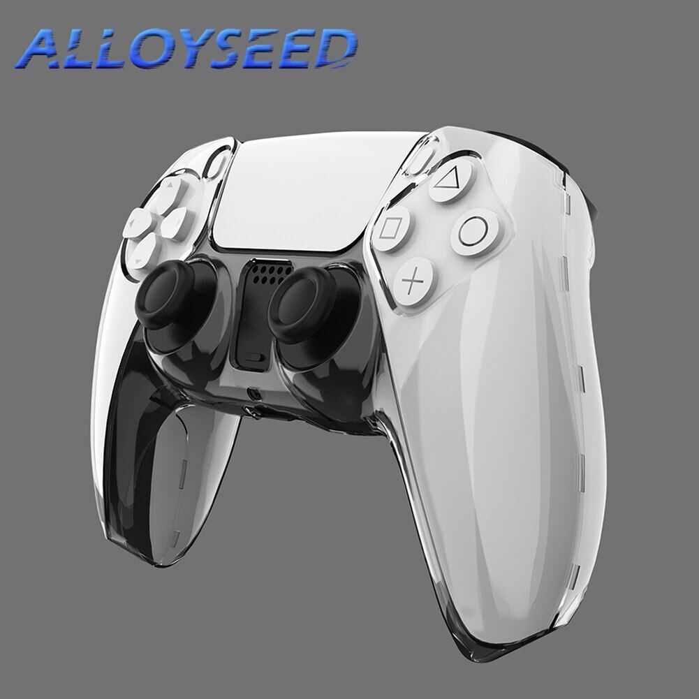 Transparent Cover for PS5 Gamepad DualSense Skin Clear PC Case Protector Game Decoration Accessories for PS5 Controller
