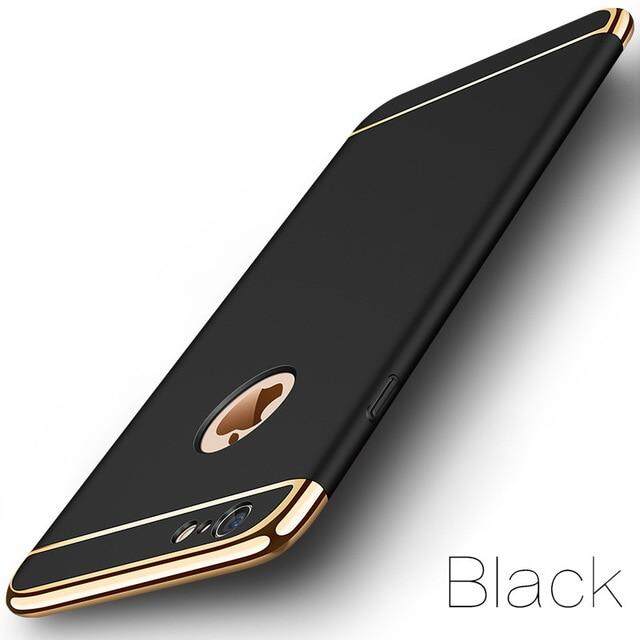 Ốp Điện Thoại Dành Cho iPhone 8 7 6 6S Plus X Xs Max XR 13 12 11 Pro Max, Ốp 3 Trong 1 Sang Trọng Ốp Cứng Siêu Mỏng Ốp Có Thể Tháo Rời