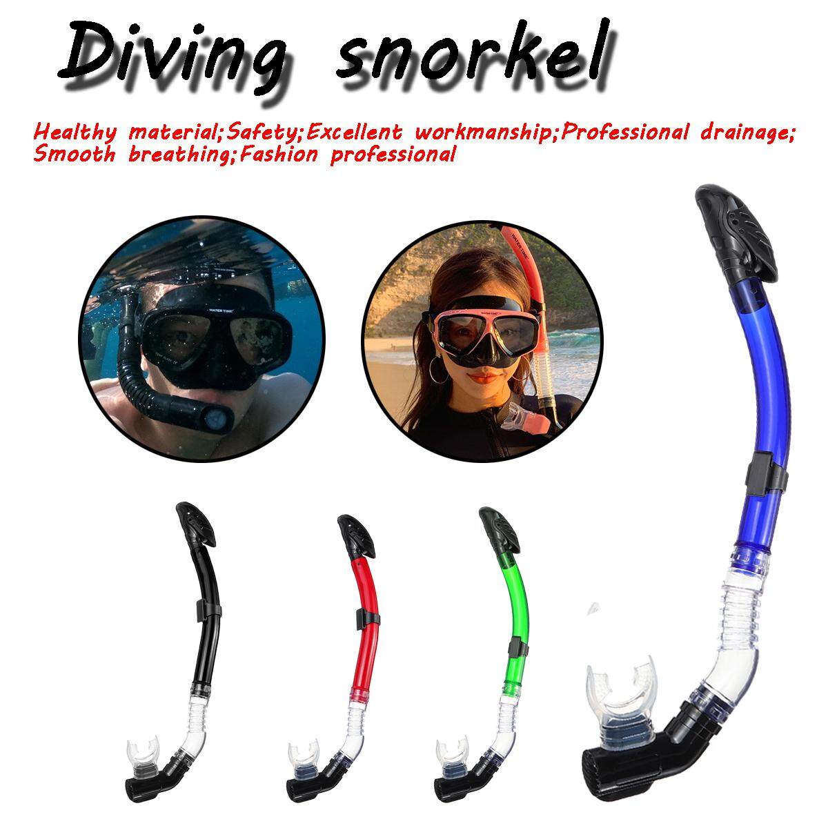 Generic Dry Snorkel Underwater Swimming Diving Snorkeling Air Breathing ...