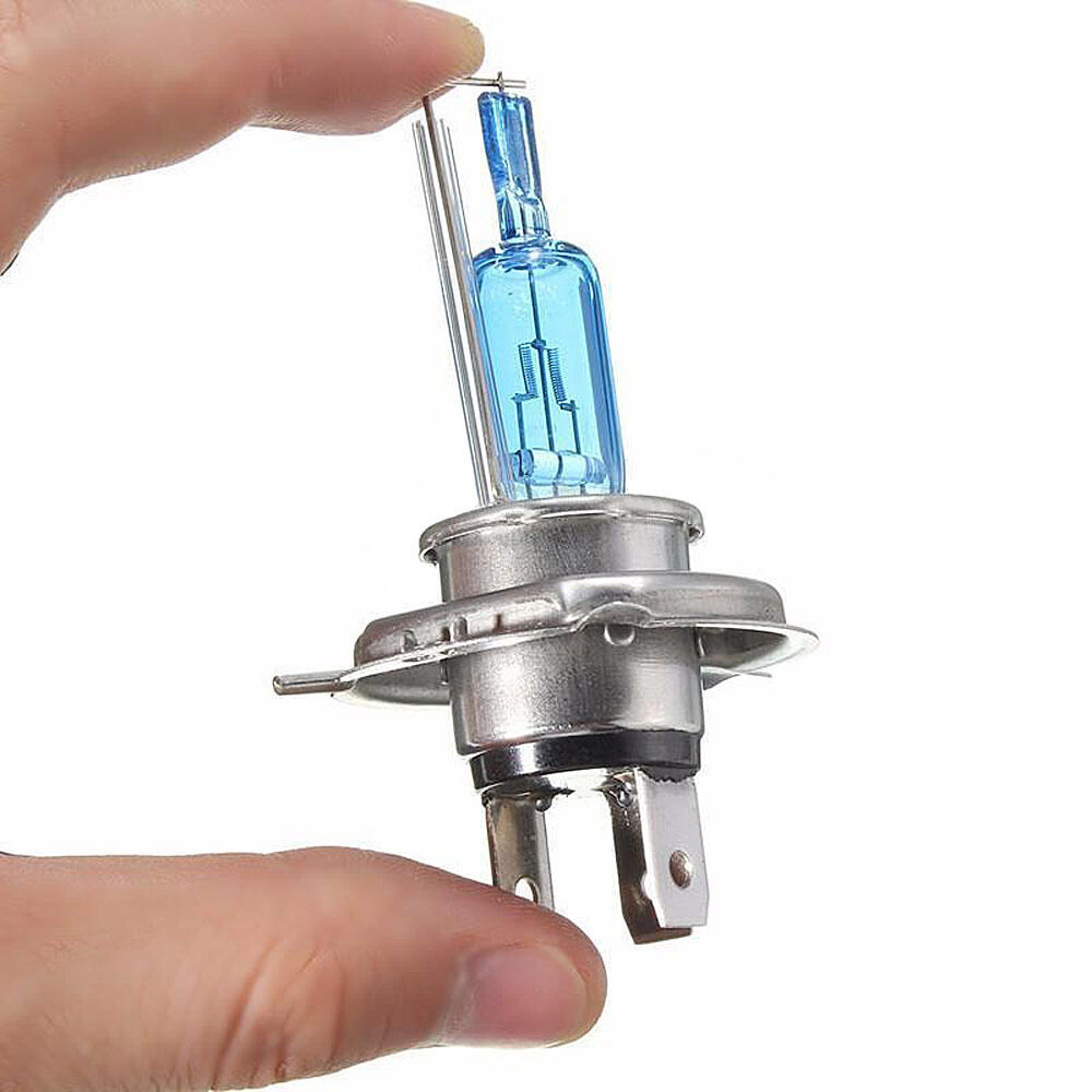 Đèn Pha Hid Màu Trắng Cho Xe Máy 6000K 35W, Đèn Ô Tô Halogen Bóng Đèn H4 Đèn Xenon