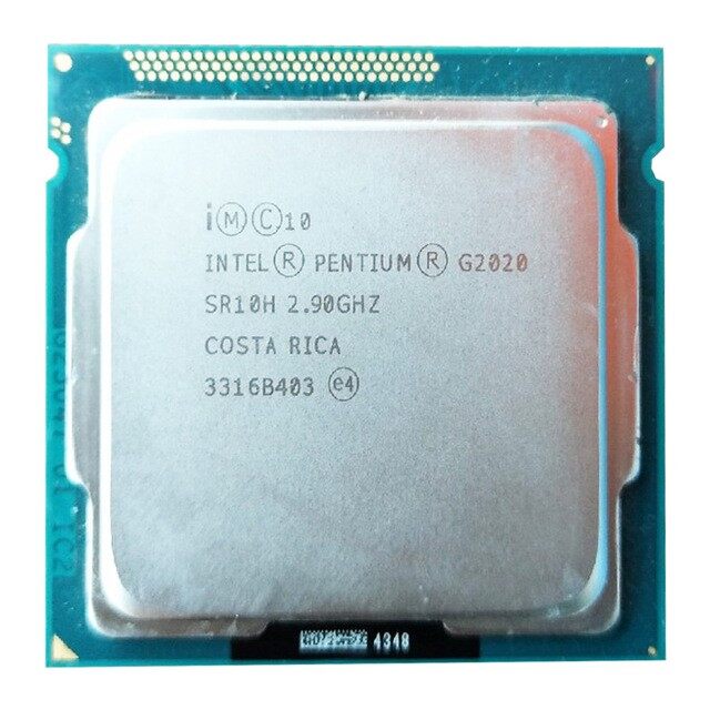 Cpu intel g2020