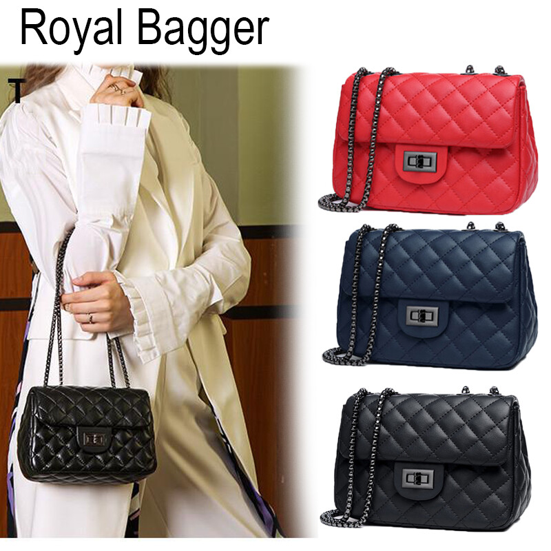 Royal Bagger Shoulder Sling Bag For Women Girls Genuine Sheepskin Leather 2020 New Elegant Small Bags Casual Handbag ราคา 1,409 บาท*ส่งฟรี