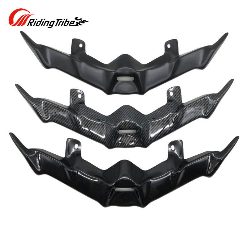Riding Tribe trước xe máy Spoiler mạnh mẽ ABS cánh mỏ khí động học spoilers xe máy chuyên nghiệp phía trước winglets tấm