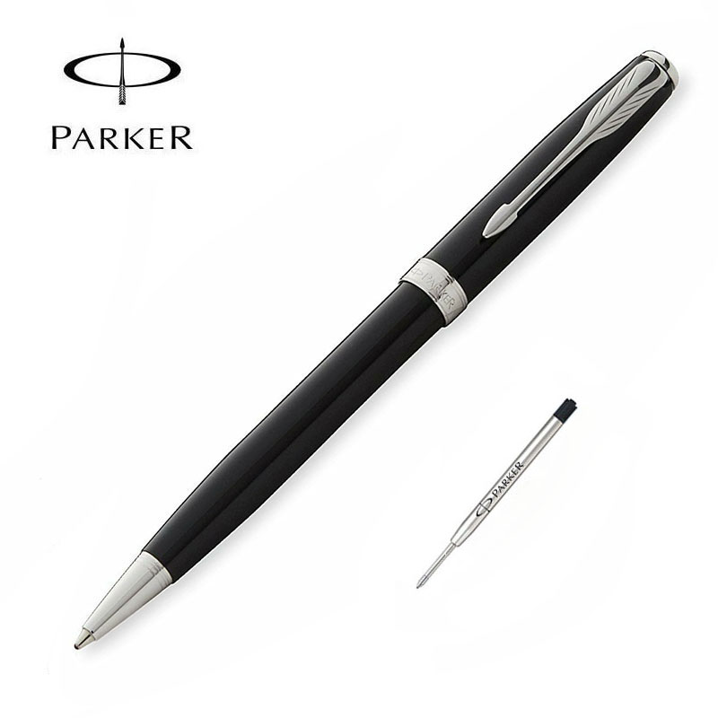 Parker Sonnet Ballpoint Pen Twist Mechanism Medium Standard Point with Gift Box