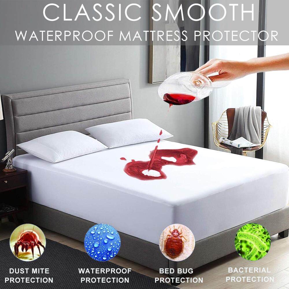 waterproof bed bug mattress cover