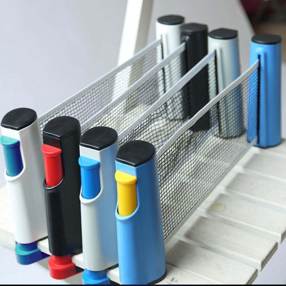Thay thế lưới bóng bàn chống trượt với chân đế chắc chắn kẹp một mảnh có thể thu vào đồ dùng thể thao lưới phòng tập thể dục di động phổ thông