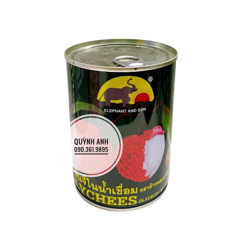 Vải thiều ngâm nước đường thái lan 565gr
