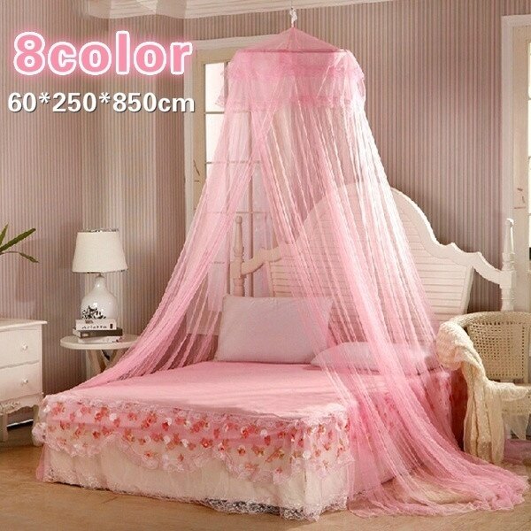 Màn Công Chúa 8 Màu Màn Trướng Côn Trùng Màn Vòm Màn Chống Muỗi Thoải Mái Khi Ngủ