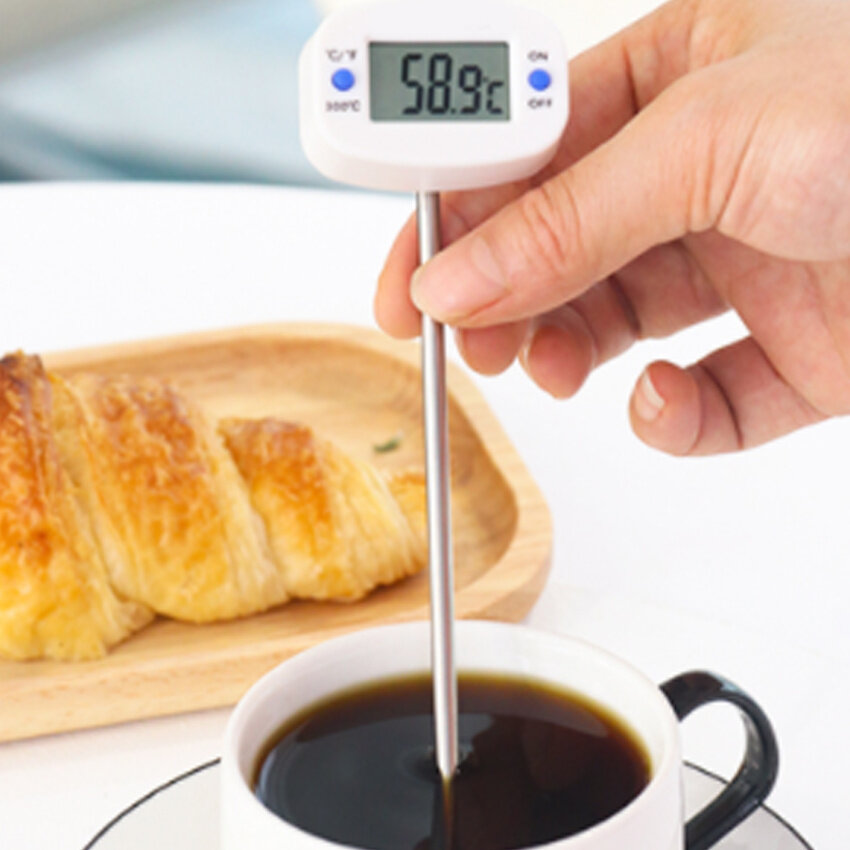 Digital Electronic Probe Cooking Food Meat Chocolate Oven Milk Water Oil