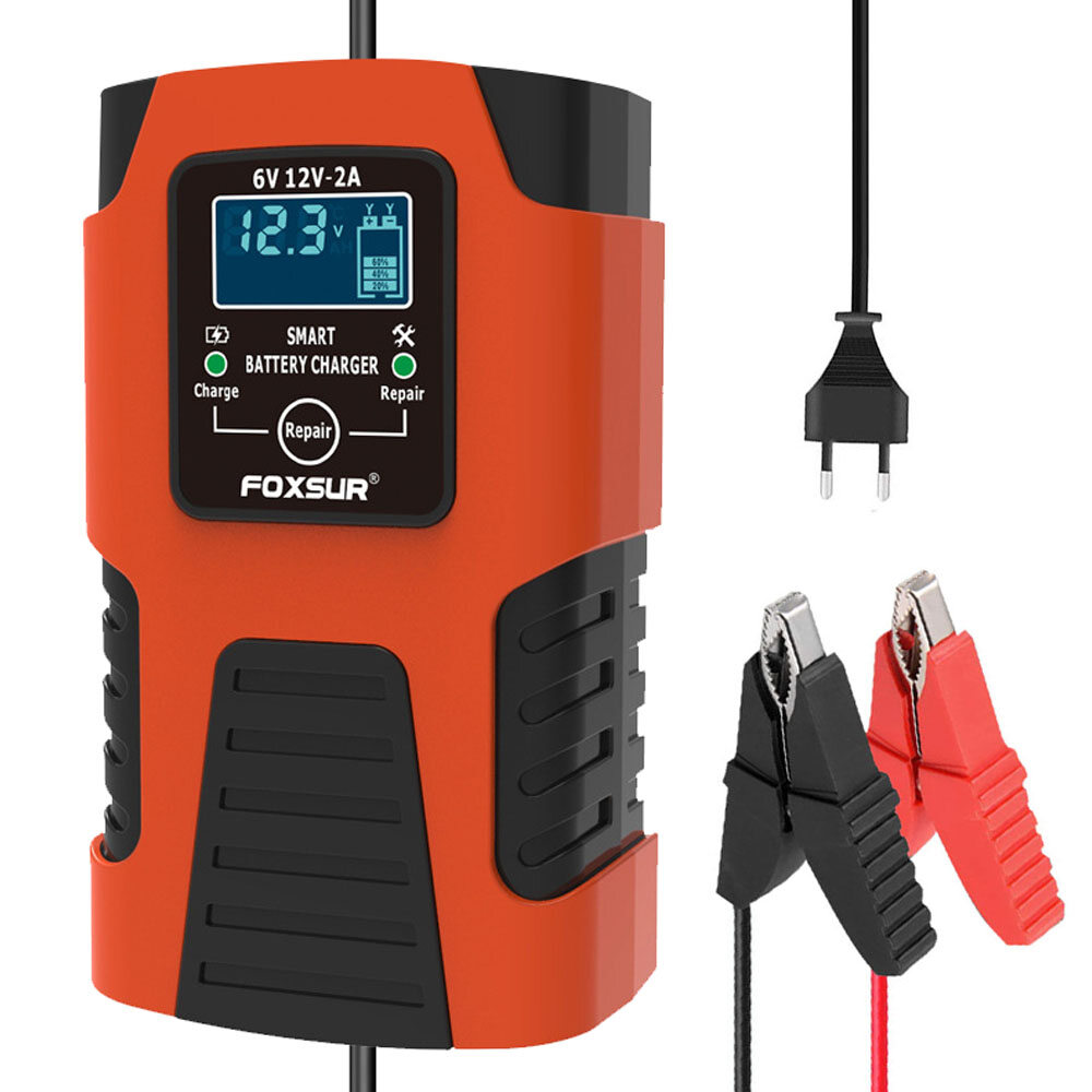 Bộ Sạc Ắc Quy Xe Hơi 12V/2A 24V/2A, Tự Động Hoàn Toàn Pin Thông Minh Bộ Sạc Bảo Trì Bộ Sạc Pin Nhỏ Giọt Cầm Tay Cho Xe Ô Tô Xe Máy