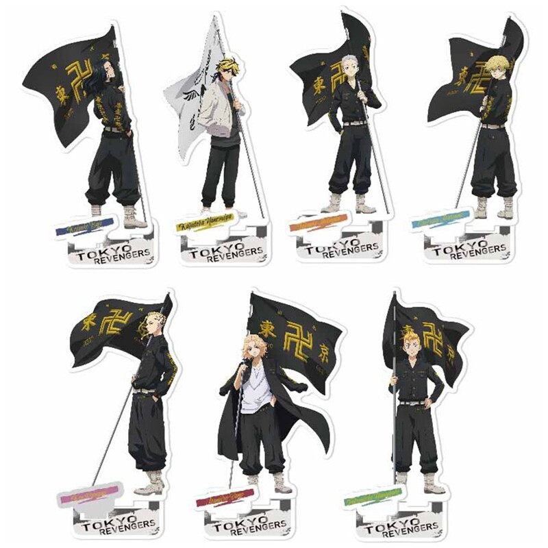 Mô Hình Anime Tokyo Sứ Giả 15Cm Giá Acrylic Hóa Trang, Mô Hình Manjiro Ken Takemichi Hinata Atsushi Quạt Tấm Đạo Cụ Sưu Tập Quà Tặng Đồ Trang Trí Để Bàn