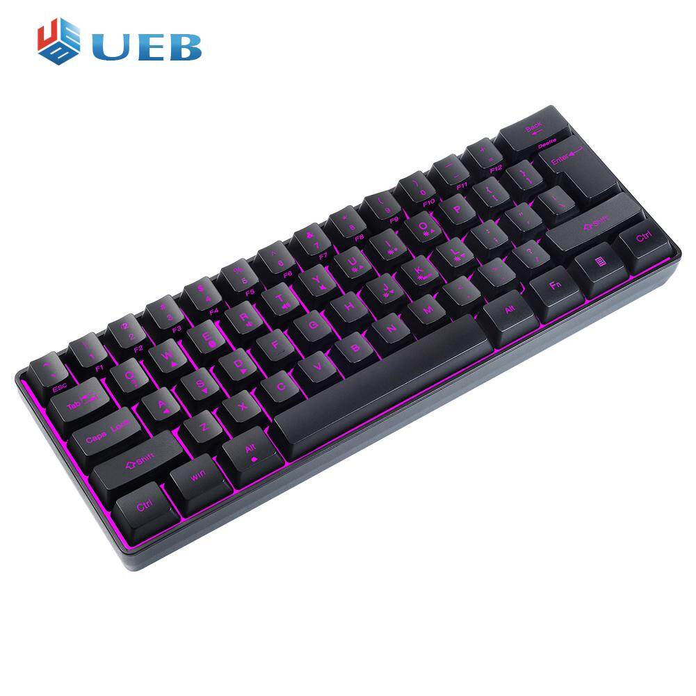 Bàn Phím Không Dây Hai Chế Độ Có Đèn Nền RGB G61 61 Phím, Bàn Phím Máy Tính Chơi Game Phụ Kiện Máy Tính