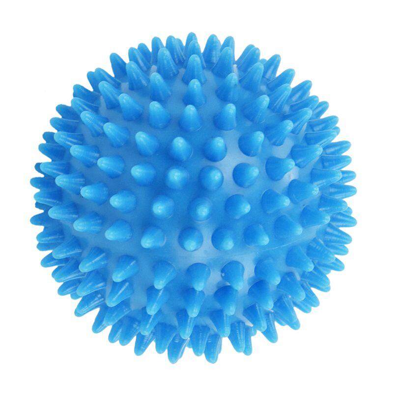 Spiky Massage Ball, Hard Stress Ball 7.5cm for Fitness Sport Exercise sky