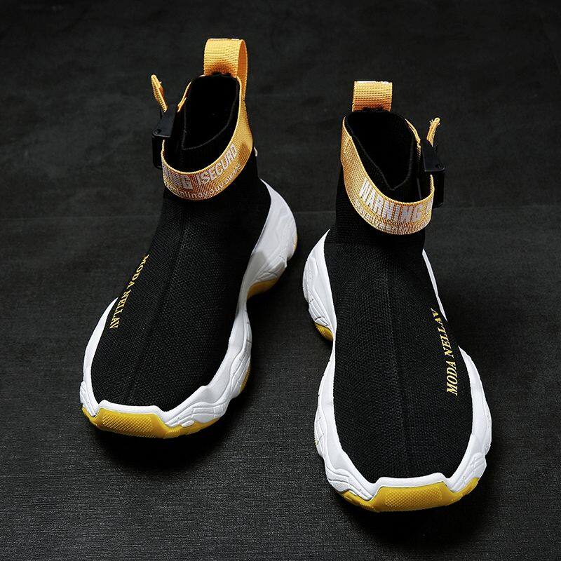 Giày Thể Thao Valazo Cổ Cao Giày Tất Nam Dễ Phối Xu Hướng Hàn Quốc Mới Mùa Xuân 2020 Giày Hợp Thời Trang Cho Học Sinh Trẻ Trung Nam