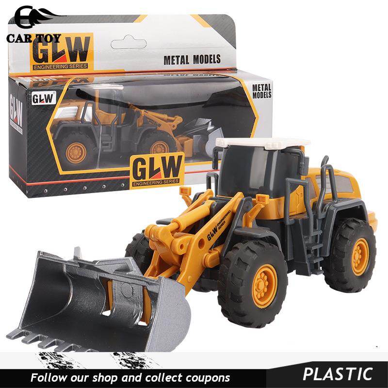 Đồ Chơi Xe Hơi, 1 Mẫu Xe Đúc Hợp Kim Đồ Chơi Kỹ Thuật Xe Mô Hình Máy Xúc Xe Nâng Quà Tặng Mini Cho Xe Mô Hình Bé Trai