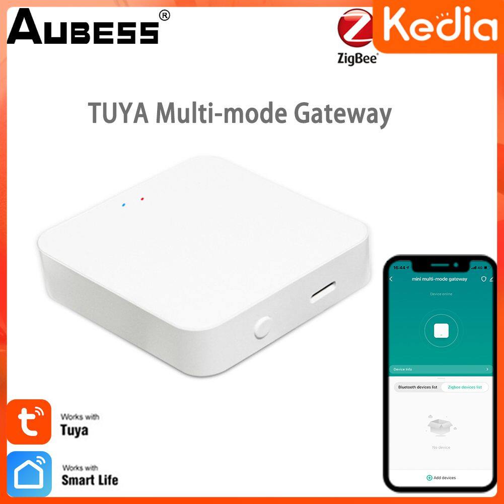 Tuya có dây thông minh đa chế độ cổng ZigBee Wifi Bluetooth lưới trung tâm cuộc sống thông minh ứng dụng điều khiển bằng giọng nói từ xa qua Alexa nhà