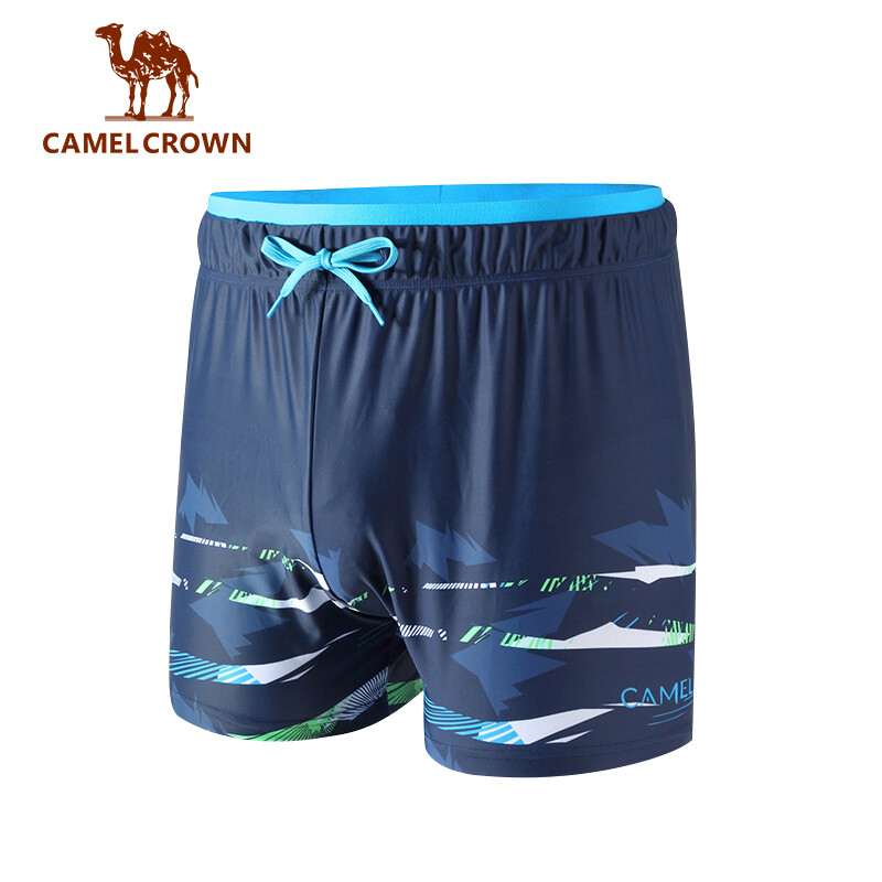 Camel crown quần soóc bơi cho nam quần soóc boxer co giãn nhẹ
