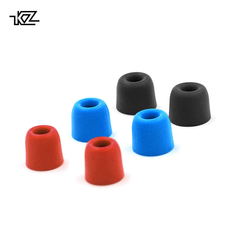 KZ Bộ Nhớ Chính Hãng Bọt Đầu Tai Nghe Bọt Mẹo Miếng Đệm Tai Cho Tất Cả Trong Tai Tai Nghe Nhét Tai Núm Bọc Tai Nghe Kích Thước S M L Cho Tai Nghe KZ